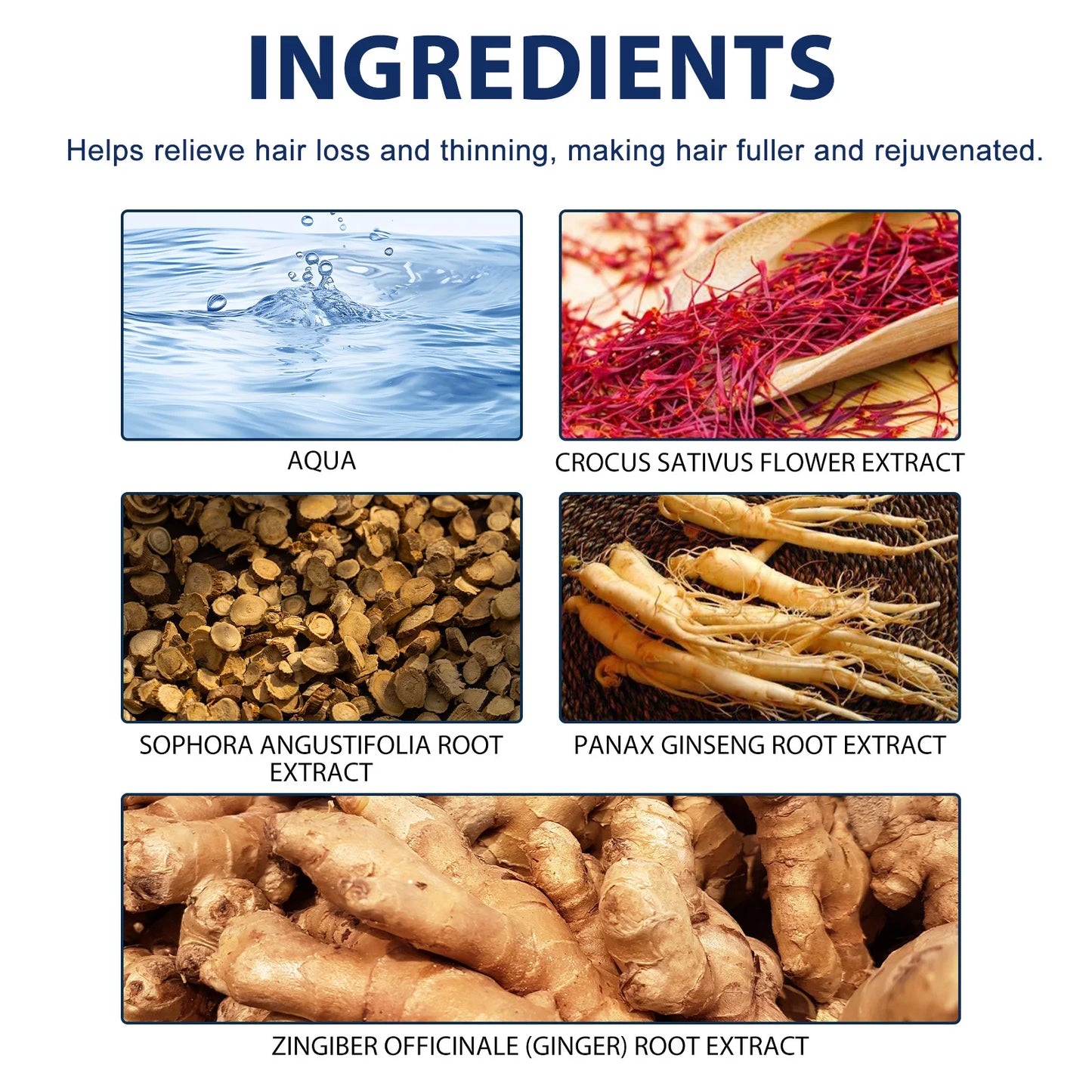 South Moon Sophora flavescens baldness cream head skin care cream cross-border foreign trade hair care Protecting