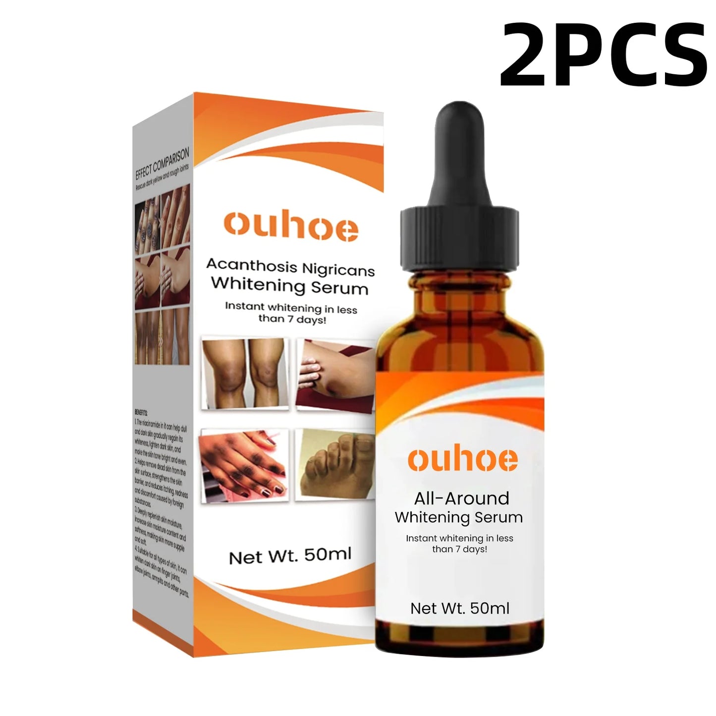 Brightening Serum Skin Whitening, Hydrating, Dark Spot Removal, Glowing Face Treatment, Vitamin C Anti-Aging Essence for Women