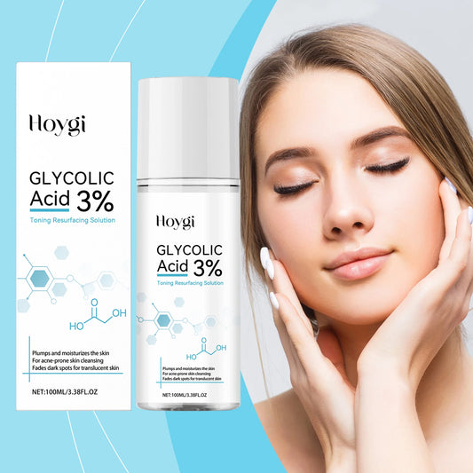 100ml Hoygi Anti Wrinkle Exfoliating Serum Gentle Resurfacing Bright Hydration Plump Anti Aging Natural Facial Treatment