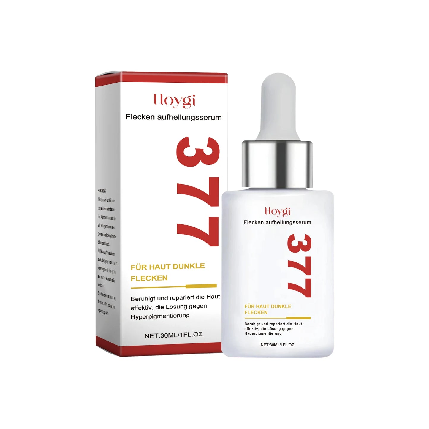 Hoygi Face Care Serum Reduce Dark Spots Deeply Moisturize Brightening Skin Tone Improve Skin Texture Smoothing Face Care Serum
