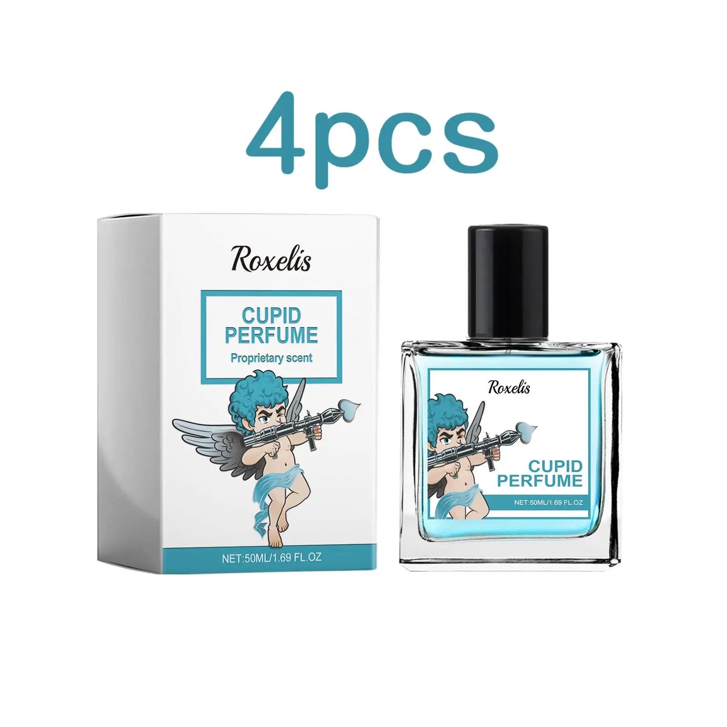 Roxelis 50ml Cupid Glamour Perfume Men Pheromone Fragrance Long Lasting Gentlemen Festival Couple Gifts Cologne Charming Perfume
