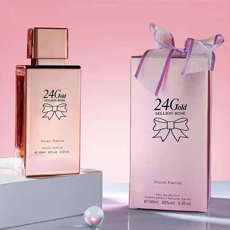 Elegant Women's Perfume 100ml – 8 Captivating Scents with Sweet Fruity Floral Notes Warm Woody Base Long-Lasting Romantic Aroma