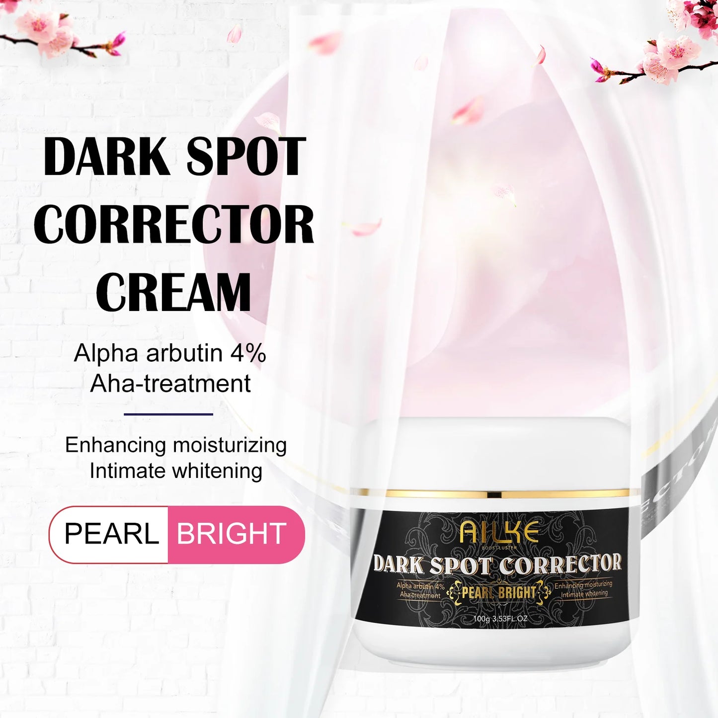 AILKE Collagen Skin Care Kit, Reduce Spots, Whitening, Even Skin Tone, For Dark Skin, Black Skin, African Skin, Caramel Skin