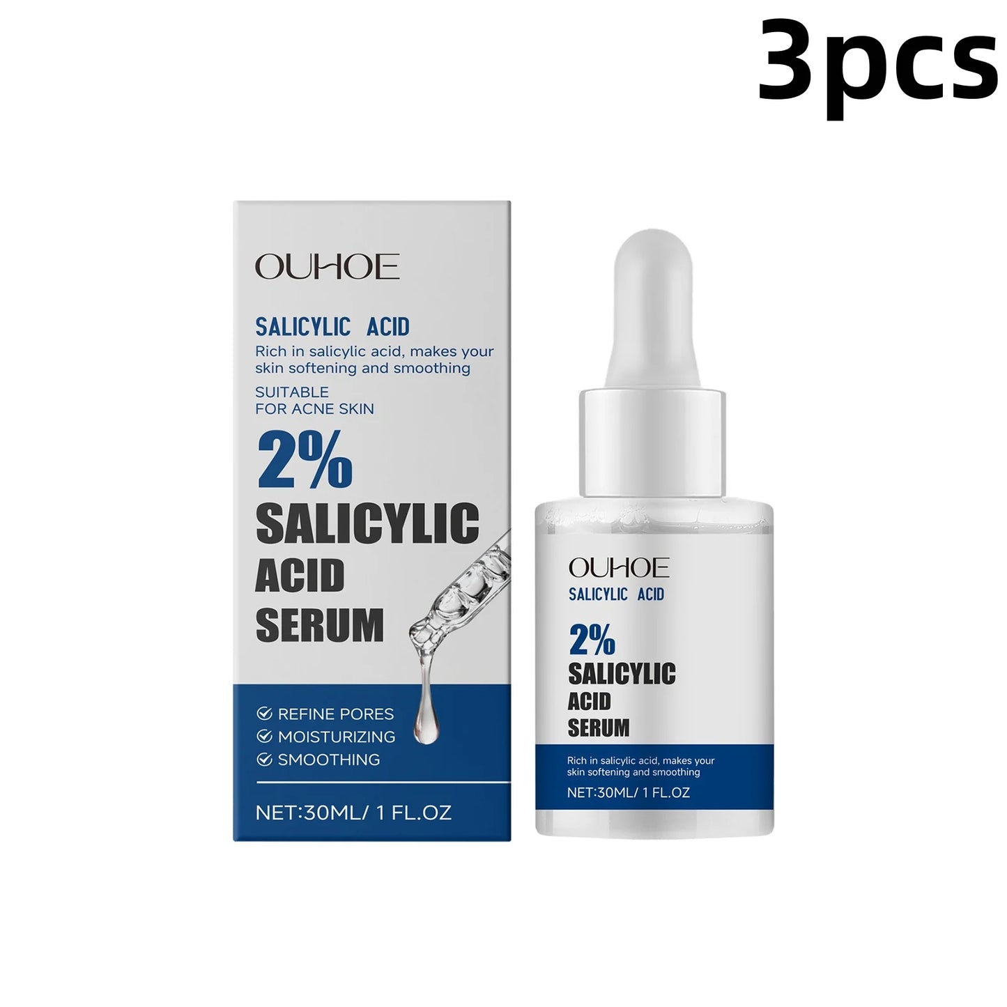 Acne Treatment Serum - Gentle, Nourishing, Pore Minimizing & Blemish Control Face Essence for Oily Skin, Anti-Acne Skin Care