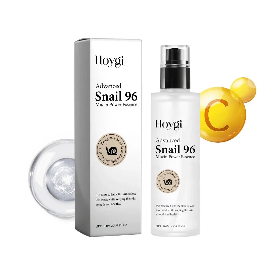 Hoygi Snail Mucin Serum Hydrating Moisturizing Clear Radiant Radiant And Rough Essence