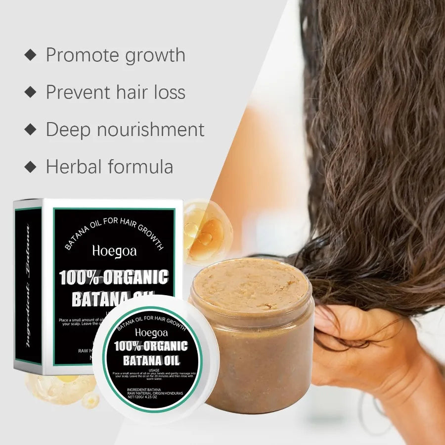 Hoegoa Batana Hair Mask Vitamin E Serum Protects Hair Moisturizes And Softens Hair Care Mask