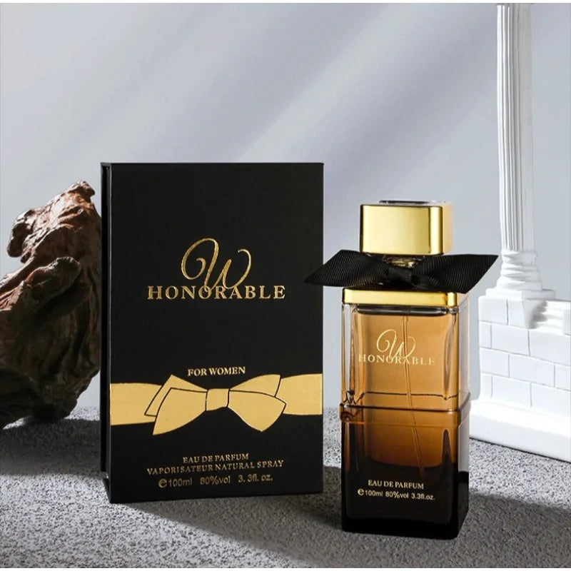 Elegant Women's Perfume 100ml – 8 Captivating Scents with Sweet Fruity Floral Notes Warm Woody Base Long-Lasting Romantic Aroma