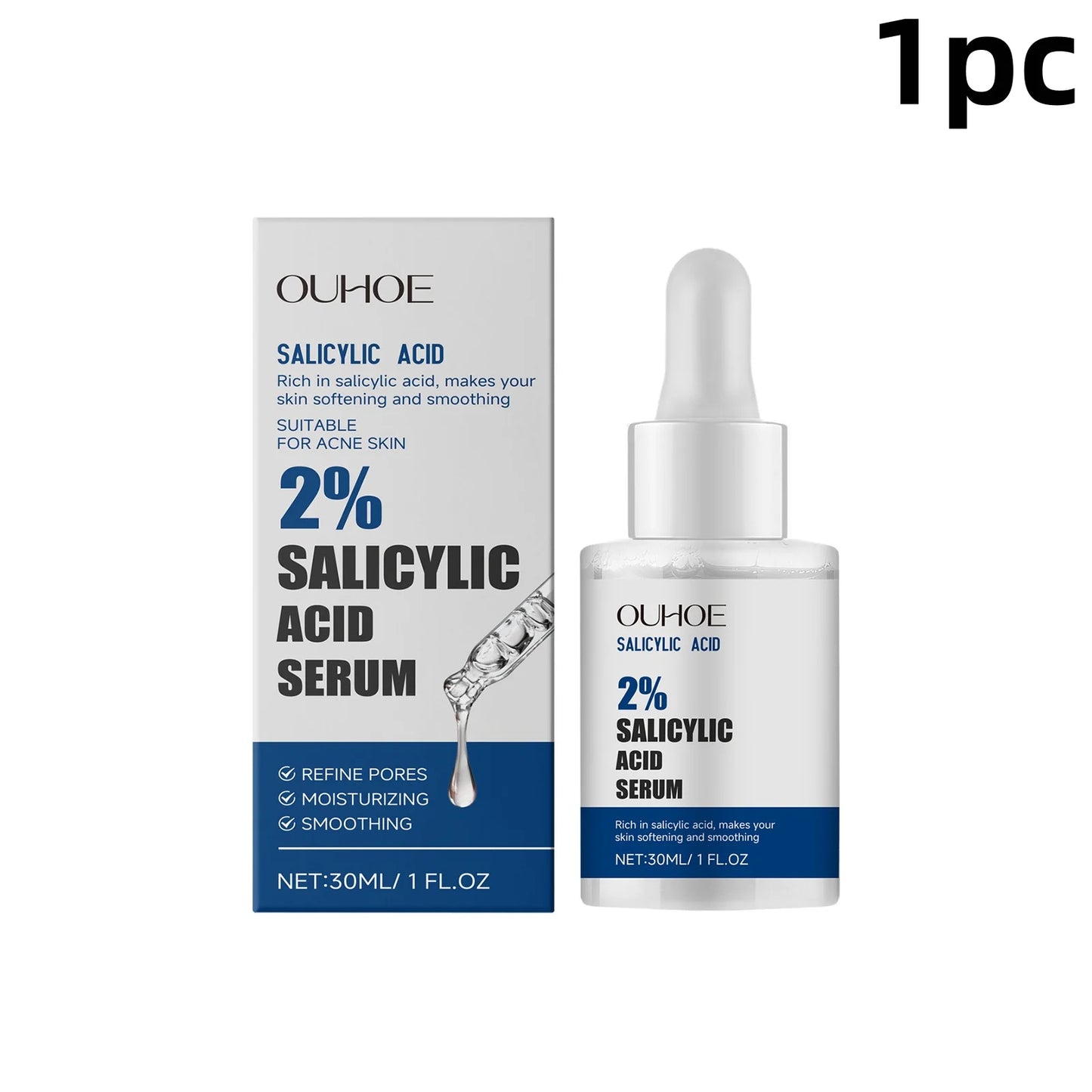 Acne Treatment Serum - Gentle, Nourishing, Pore Minimizing & Blemish Control Face Essence for Oily Skin, Anti-Acne Skin Care